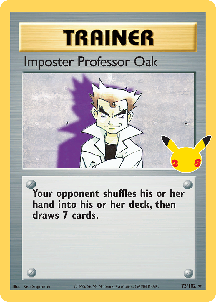 Professor Oak, l'impostore