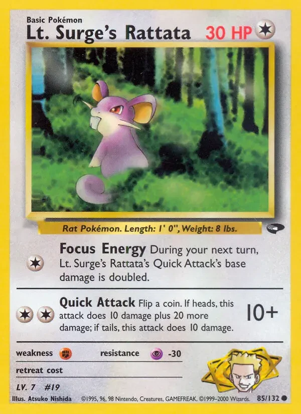 Lt. Surge's Rattata