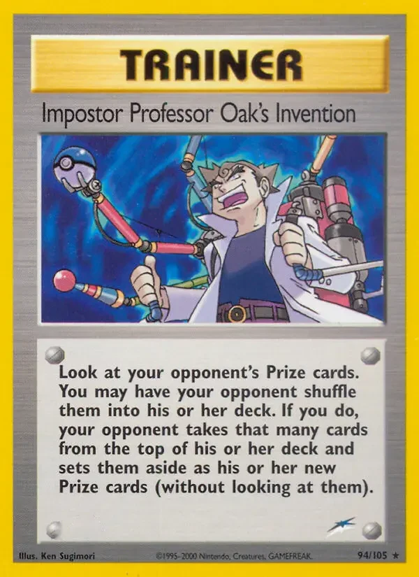 Professor Oak, L'Impostore's Invention