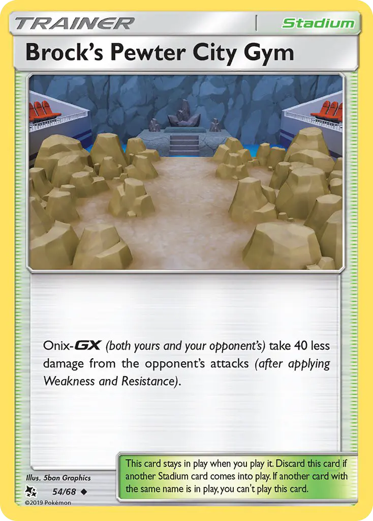 Brock’s Pewter Città Oscura Gym