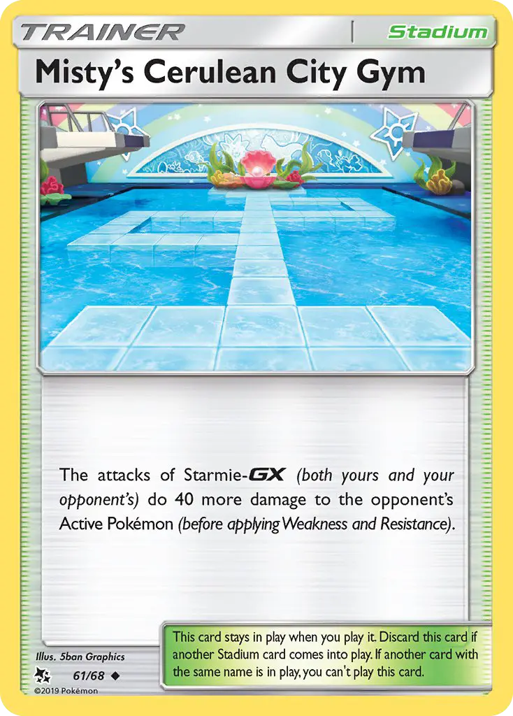 Misty’s Cerulean Città Oscura Gym