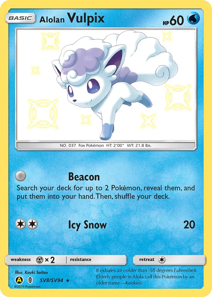 Vulpix Di Alola