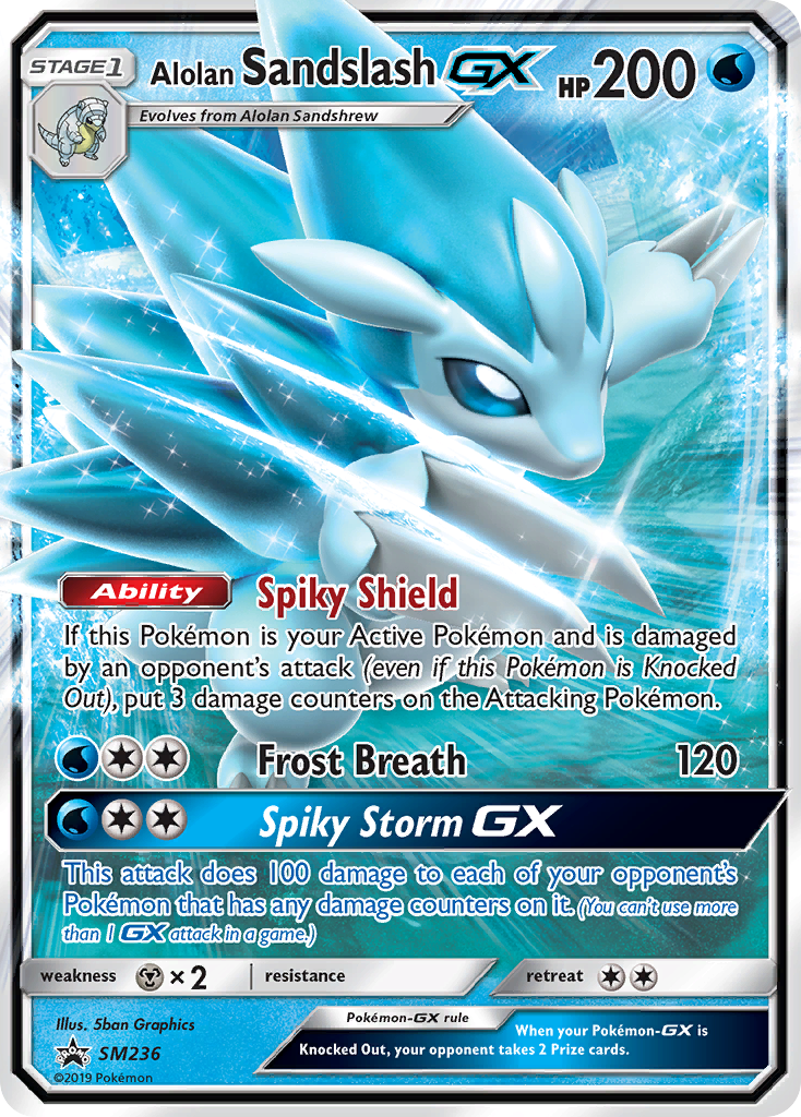 Sandslash di Alola GX