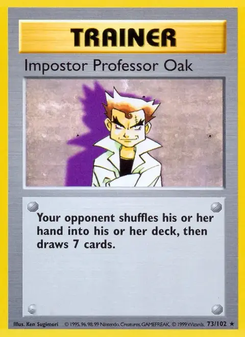 Professor Oak, l'impostore
