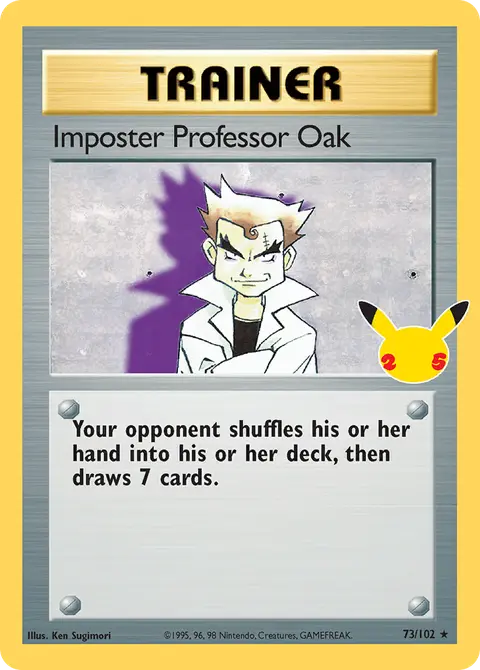 Professor Oak, l'impostore