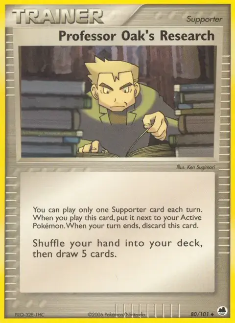Professore Oak's Research