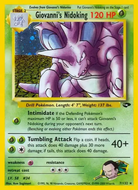 Giovanni's Nidoking