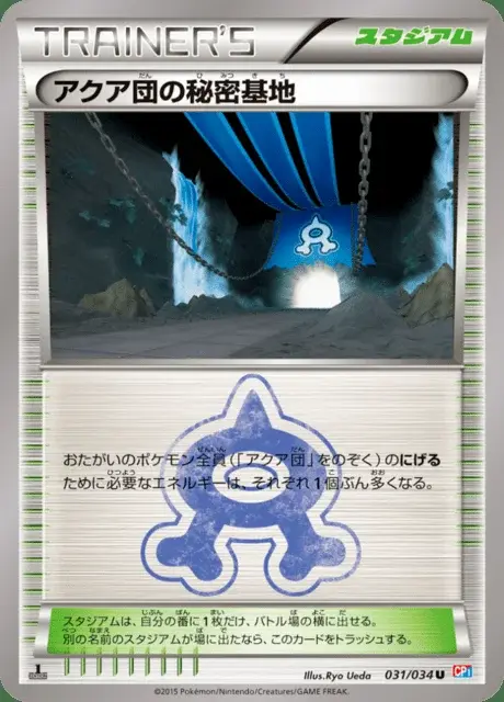 Team Aqua's Secret Base