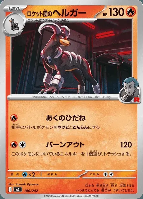 Houndoom del Team Rocket