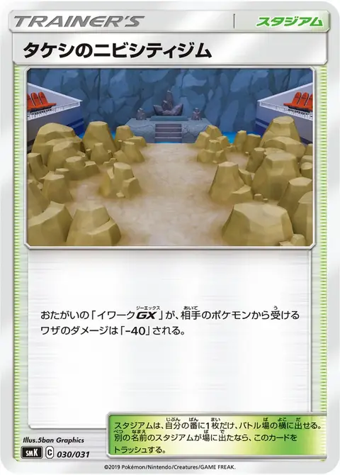 Brock’s Pewter Città Oscura Gym