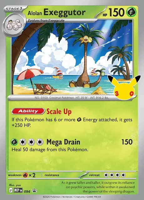 Exeggutor Di Alola