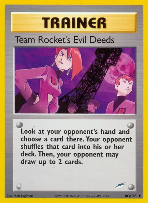 Team Rocket's Evil Deeds