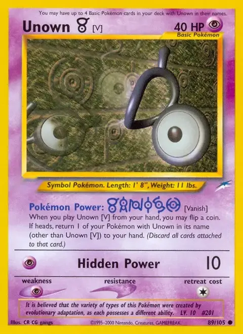 Unown [V]