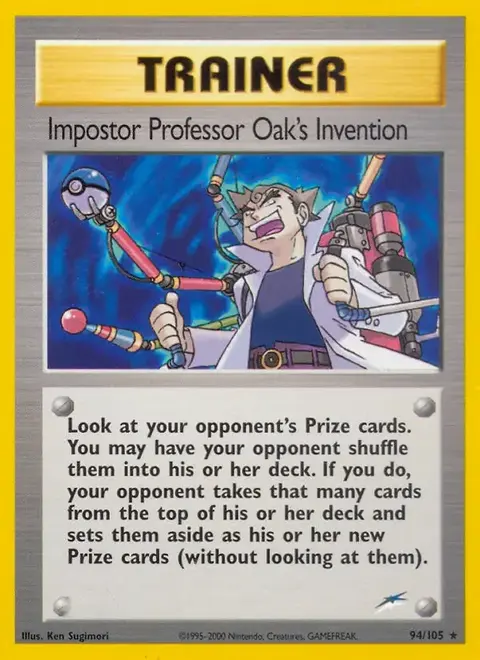 Professor Oak, L'Impostore's Invention