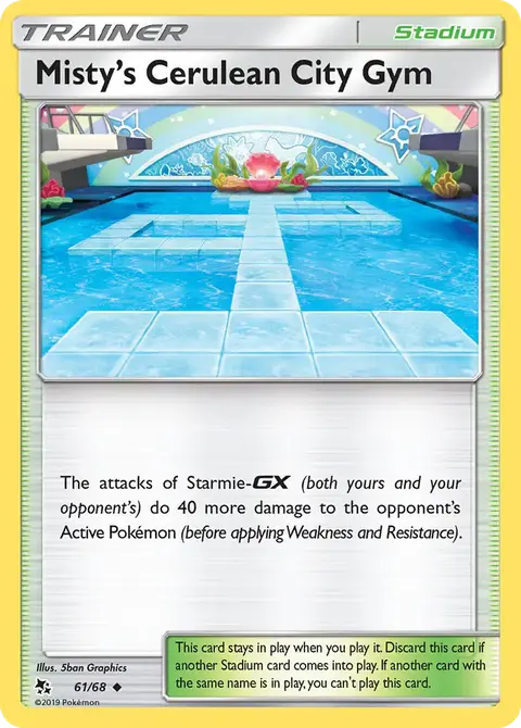 Misty’s Cerulean Città Oscura Gym