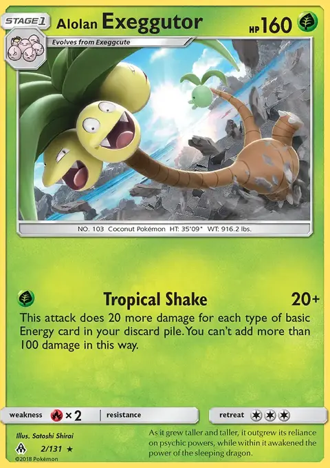 Exeggutor Di Alola