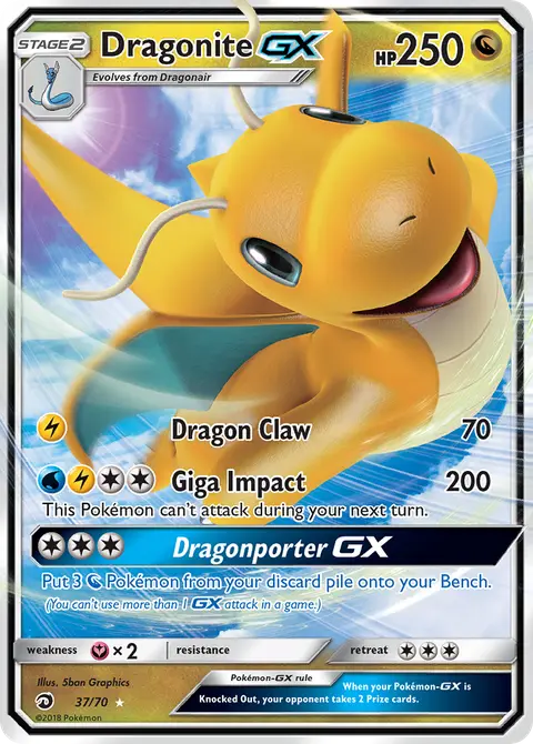 Dragonite GX