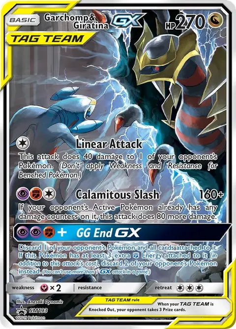 Garchomp e Giratina GX