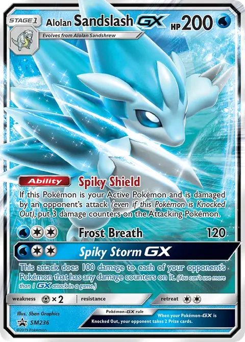 Sandslash di Alola GX