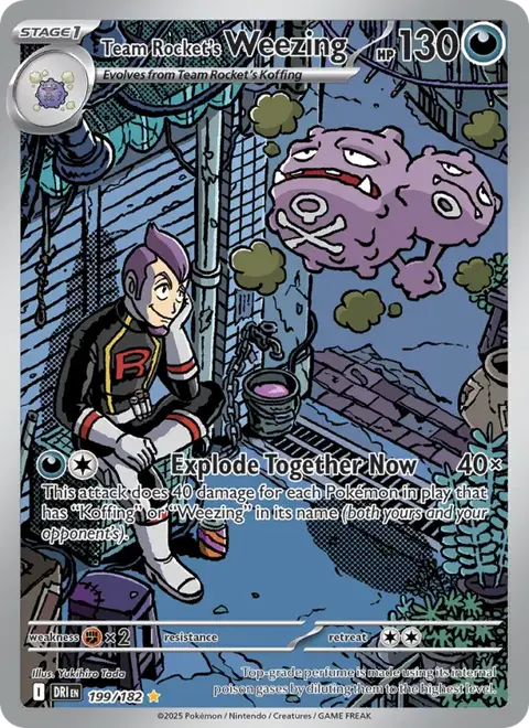 Weezing del Team Rocket